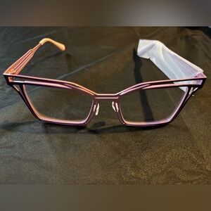 Pink Clear Specks